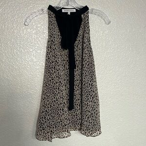 BCBGeneration Animal Print Blouse